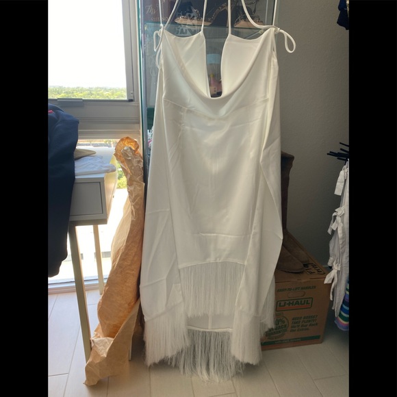 Keepsake The Label Untied Dress- Ivory - Picture 4 of 8